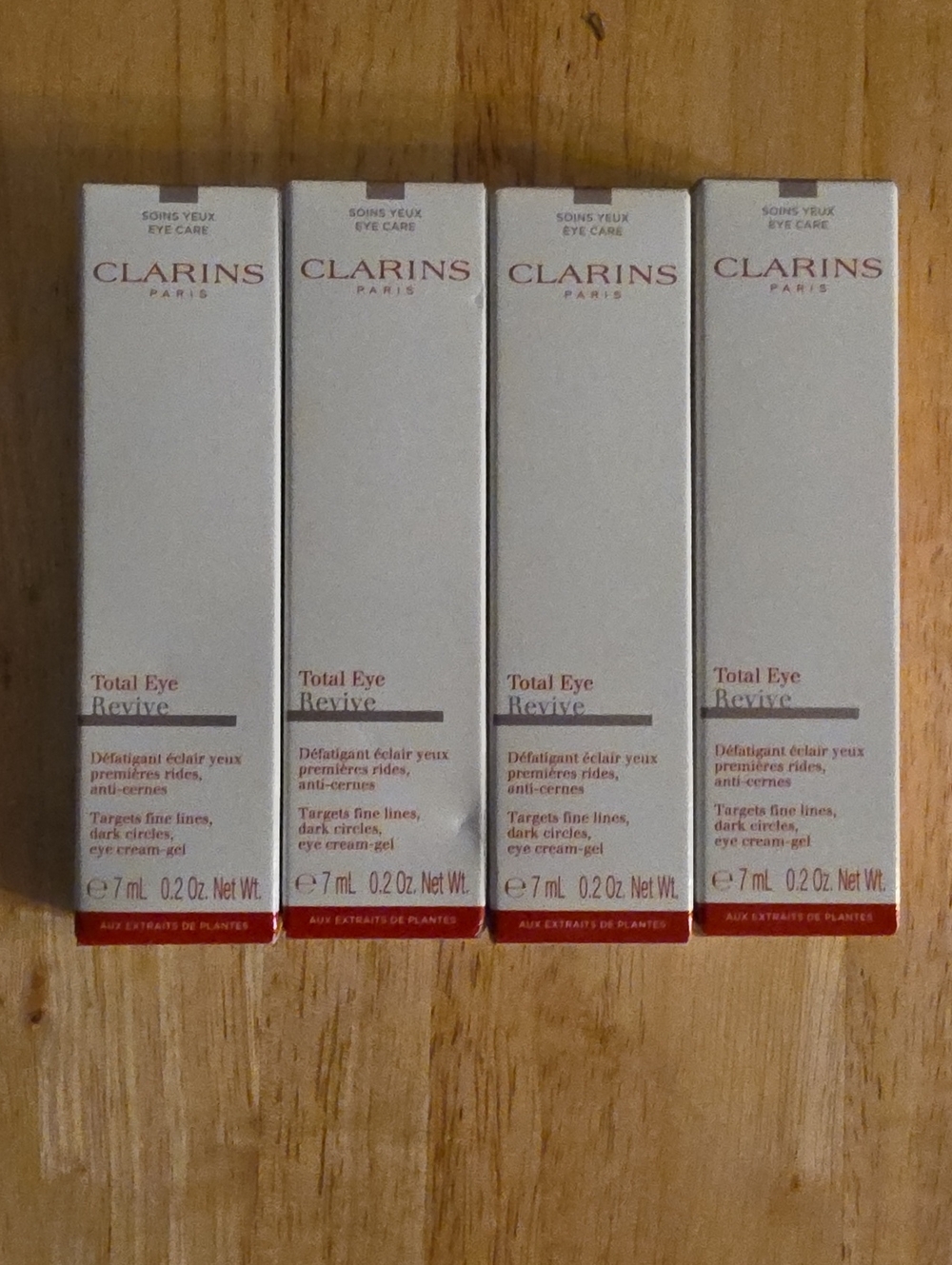Four Clarins Tital Eye Revive
